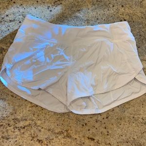 Ivivva girls white shorts (size 12)